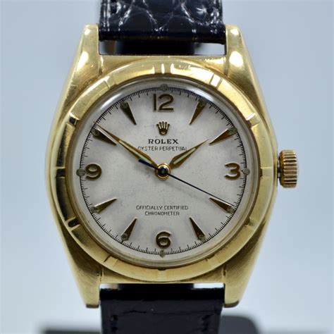 rolex bubbleback gold|vintage rolex bubbleback.